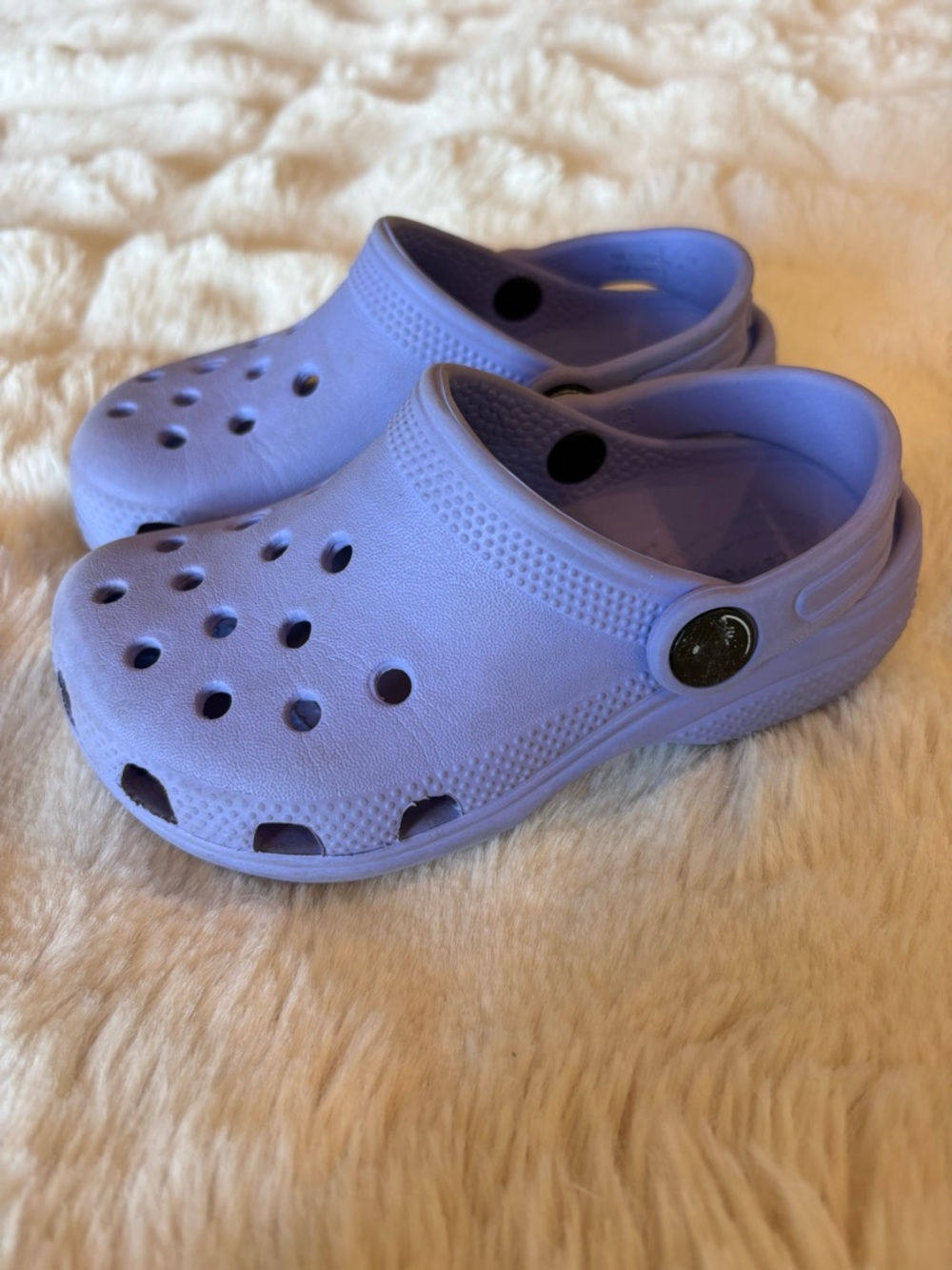 Kids Lavender Comfort Clog Shoes size C9